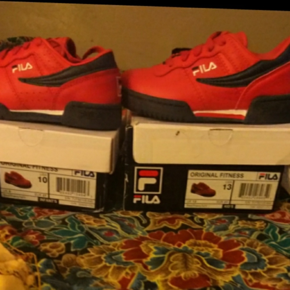 I have to pairs  of films6 never worn size 13